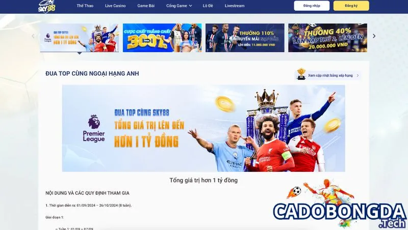 Bet thủ nên tham gia các sự kiện ưu đãi trên nhà cái Sky88