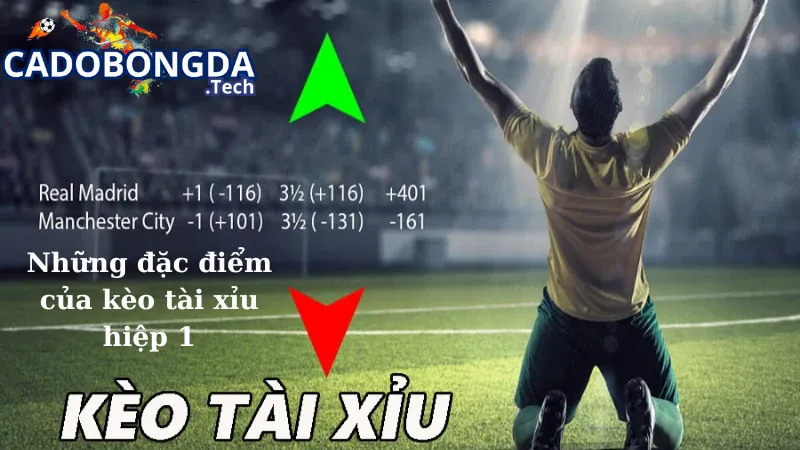 Những đặc điểm của kèo tài xỉu hiệp 1