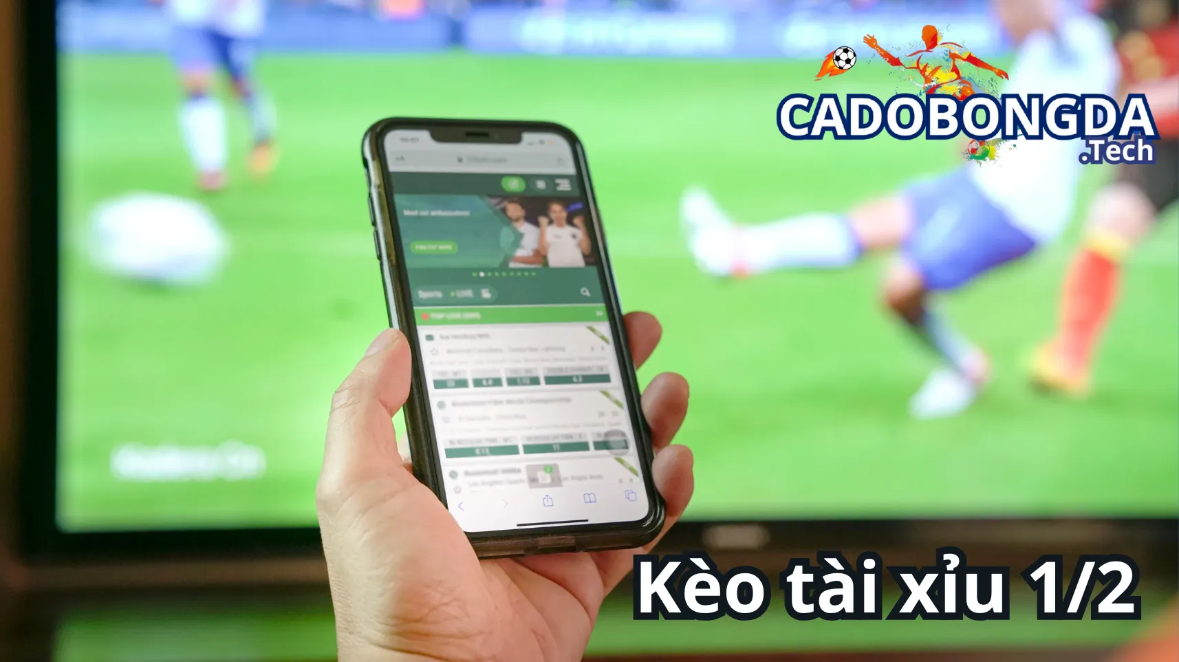 Cách đọc kèo  tài xỉu 1/2 (0.5, tài xỉu nửa trái)