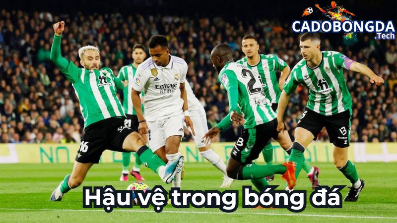 Các loại hậu vệ trong đội hình bóng đá  phổ biến hiện nay