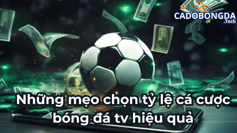 Những mẹo chọn tỷ lệ cá cược bóng đá tv hiệu quả