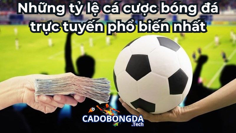 Những tỷ lệ cá cược bóng đá trực tuyến phổ biến nhất