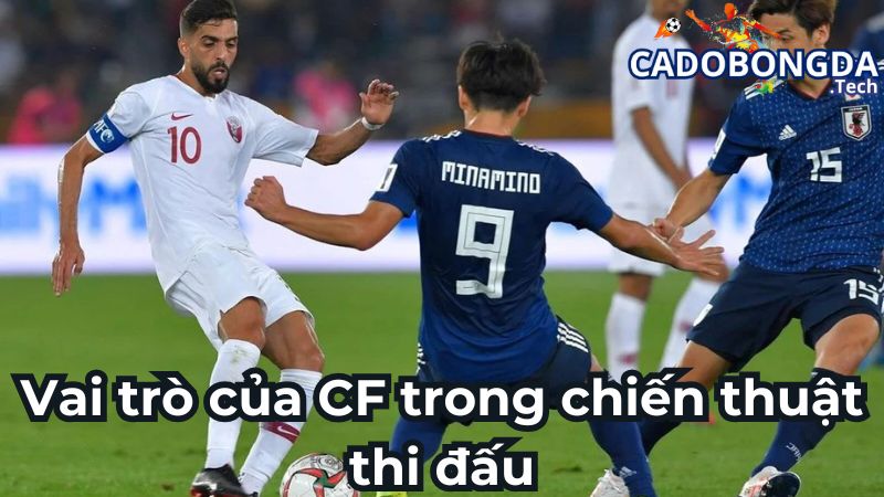 Vai trò của CF trong chiến thuật thi đấu Vai trò của CF trong chiến thuật thi đấu